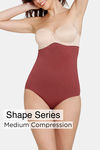 Zivame All Day Seamless Highwaist Brief - Wild Ginger — thumbnail 1
